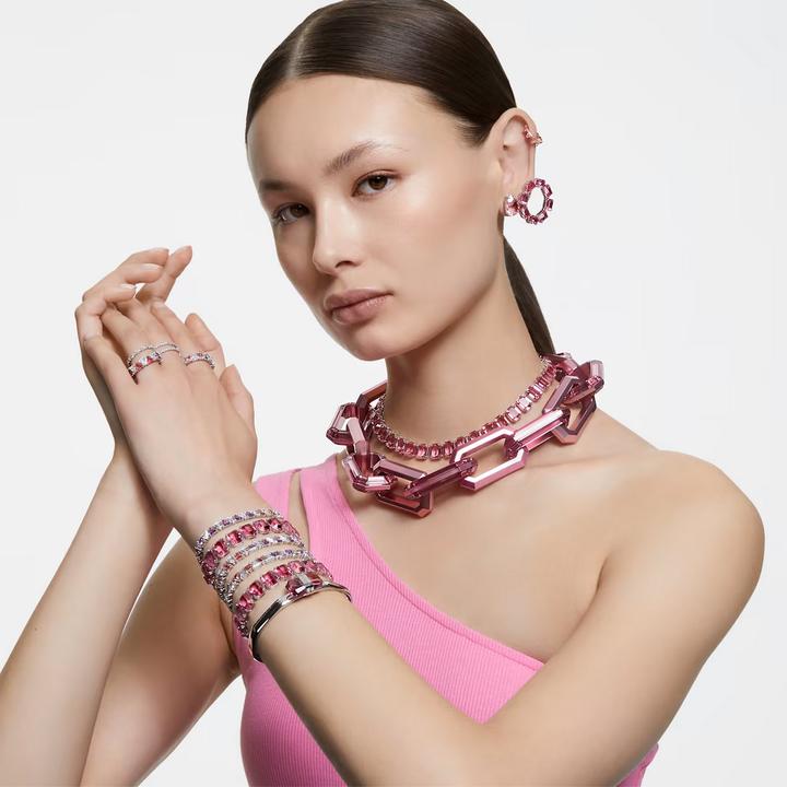Produktbild Swarovski Vittore Ring Rundschliff Weiss (55)