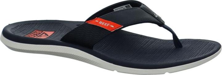 Actual product image Reef SANTA ANA NAVY/WHITE/ORANGE Heren Slippers - navy/white/orange (40)