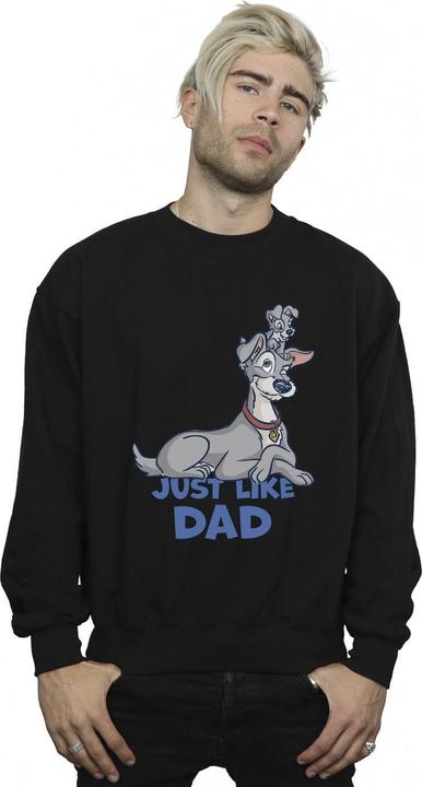 Produktbild Disney Lady And The Tramp Just Like Dad Sweatshirt (L)