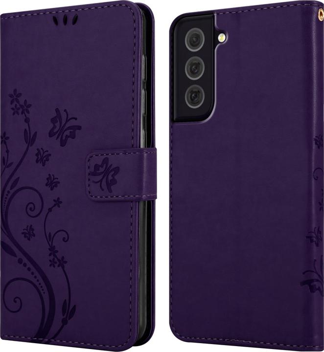 Image du produit Cadorabo Pochette Flower Book (Samsung Galaxy S22+)