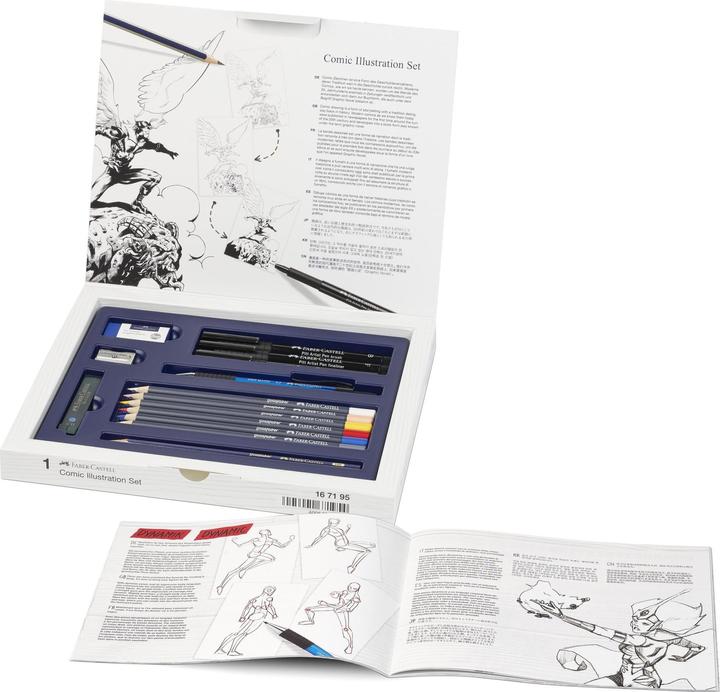 Actual product image Faber-Castell Comic Illustration Set (Sorted, 15 x)