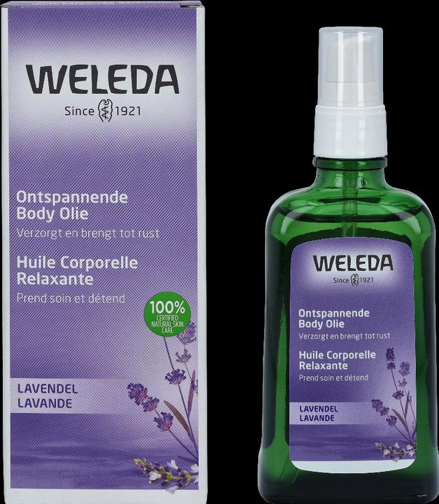 Actual product image Weleda Lavender Relaxing Body Oil (Body oil, 100 ml)