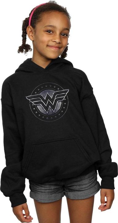 Image du produit - Sweat à capuche WONDER WOMAN STAR SHIELD - Fille (116)