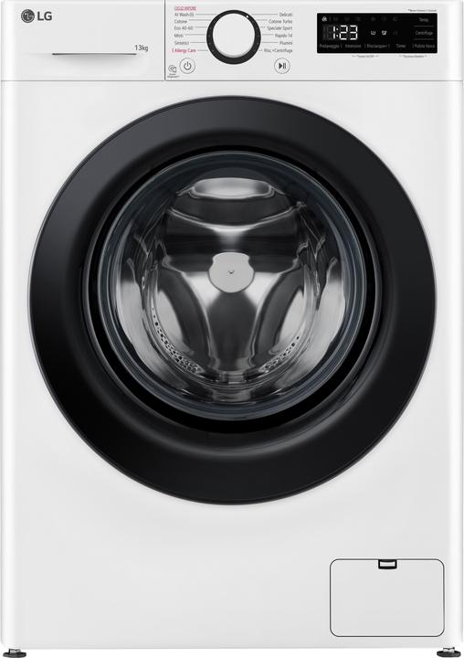 Immagine prodotto LG F4R3013NSWB Lavatrice 13Kg AI DD Classe (13 kg, A sinistra)