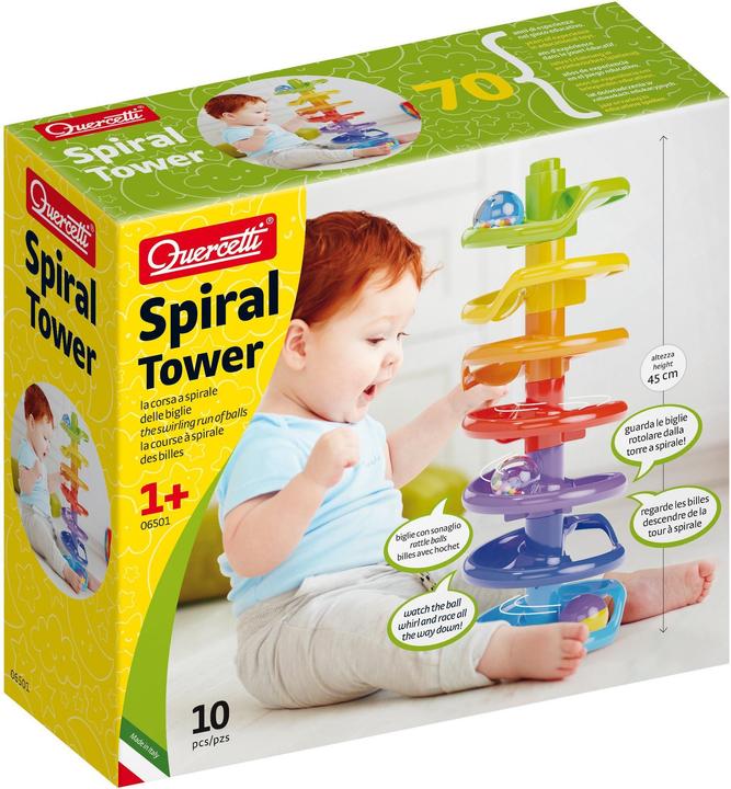Actual product image Quercetti Spiral Tower