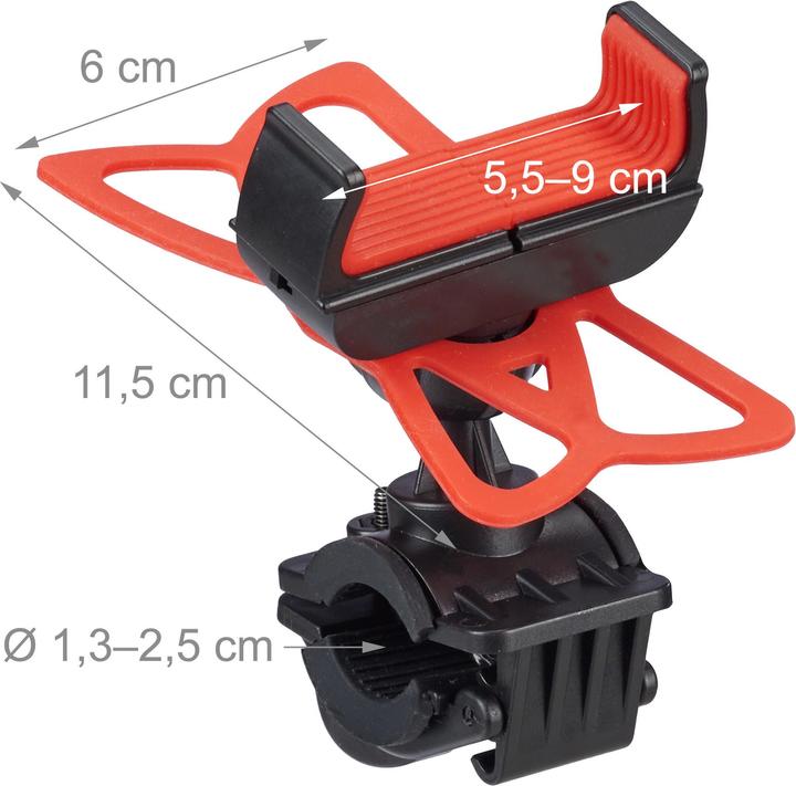 Immagine prodotto Relaxdays Porta cellulare per bicicletta