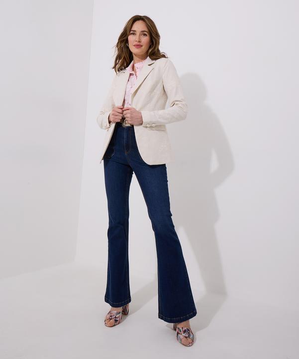 Joe Browns Floral Embroidered Linen Mix Jacket