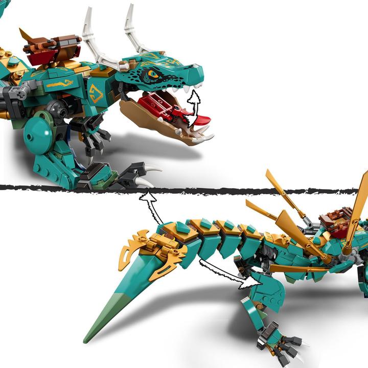 Produktbild LEGO Dschungeldrache (71746, LEGO Ninjago)