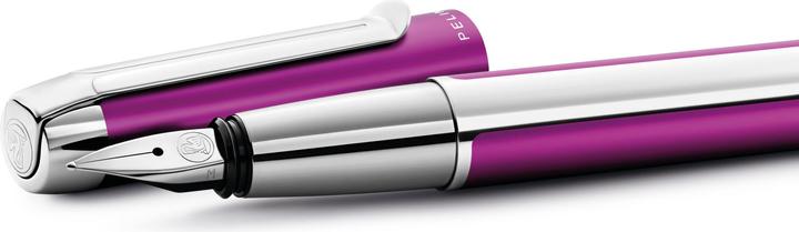 Actual product image Pelikan Stylo Plume Pura® Violet bec M dans son étui cadeau (Violet, 1 x)