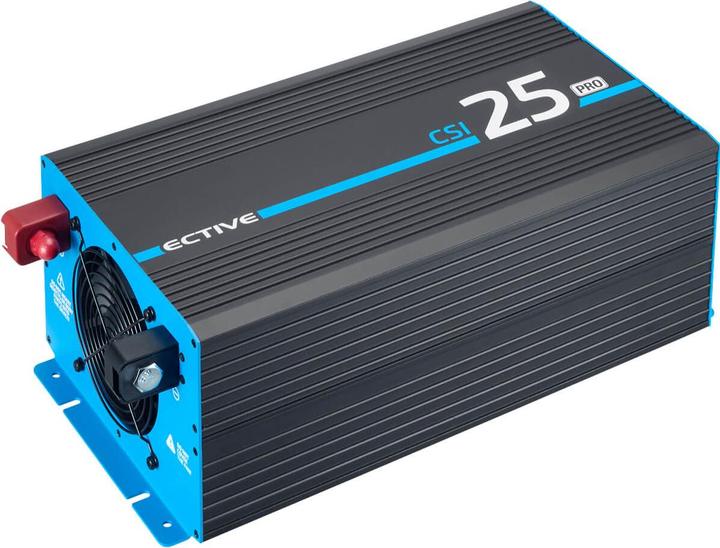 Image du produit Ective CSI 25 PRO 2500W/12V Sinus-Wechselrichter mit Netzvorrangschaltung und Ladegerät (CH-Stecker)