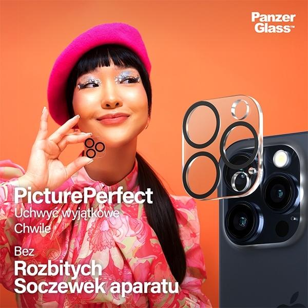 Produktbild PanzerGlass Camera Lens Protector (1 Stück, Apple iPhone 15 Pro, Apple iPhone 15 Pro Max)