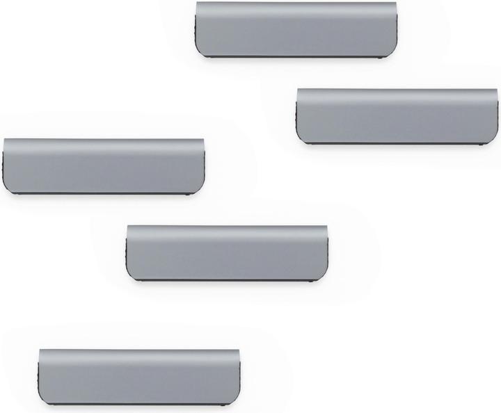Actual product image Durable Durafix clip 60mm met. silver (5 x)