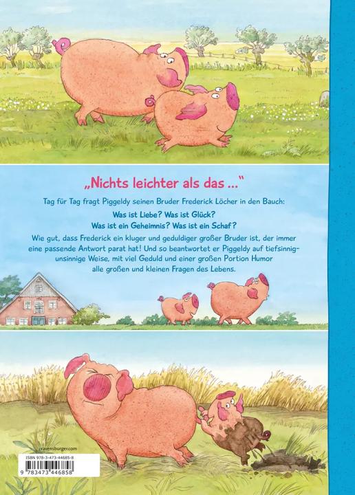 Produktbild Ravensburger Die allerbesten Geschichten von Piggeldy und Frederick (Deutsch, Elke Loewe, 2016)
