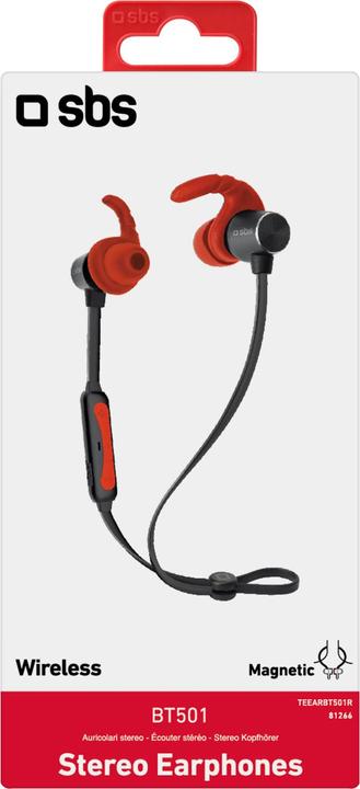 Actual product image SBS BT501 Wireless Magnetic Earphones (50 h, Wireless)