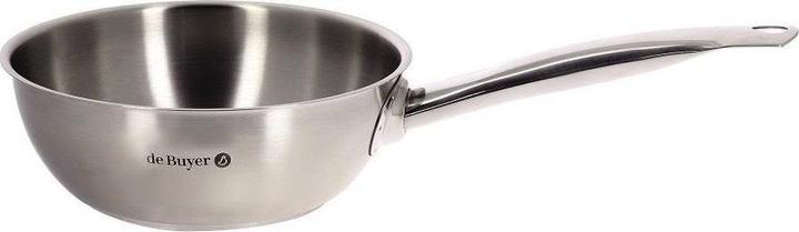 Actual product image de Buyer PRIM'APPETY sauté pan conical Ø28cm, induction (28 cm, Pot, Stainless steel)