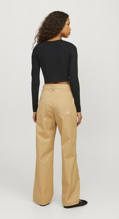 Produktbild JJXX Geripptes Crop Langarmshirt (XS)