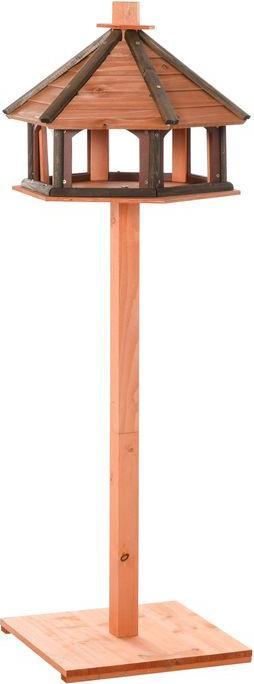 Actual product image Swisshandel24 Bird house Bird feeder Wooden bird mansion Feeding house Bird stand Bird table bird house Spielsta