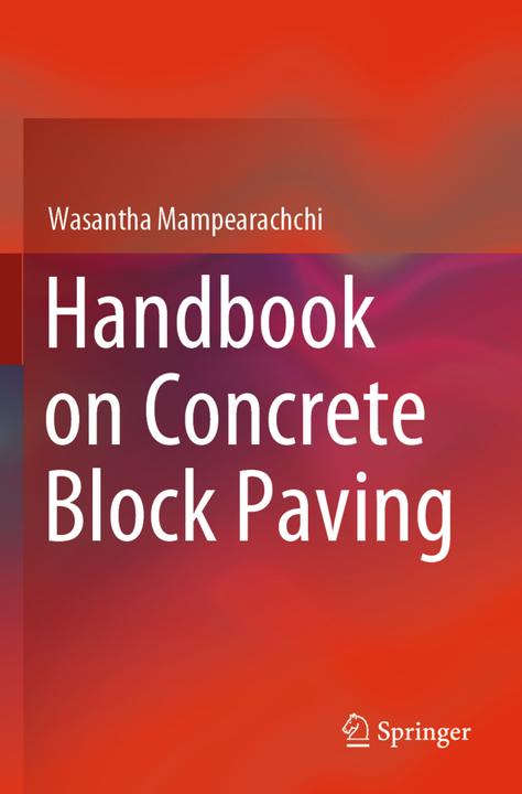Produktbild Handbook on Concrete Block Paving (Wasantha Mampearachchi, 2020)