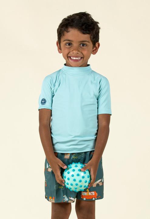 Produktbild Nabaiji UV-Shirt kurzarm Baby - hellblau (74, 75 C)