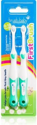 Actual product image Brush-Baby Brush Baby FirstBrush Toothbrush for Children - 2 Pack (2 x)