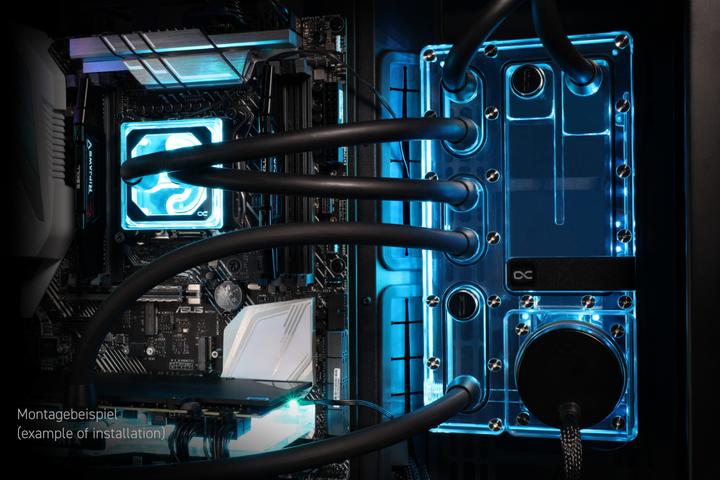 Image du produit Alphacool Core Distro Plate 360 droite avec pompe VPP