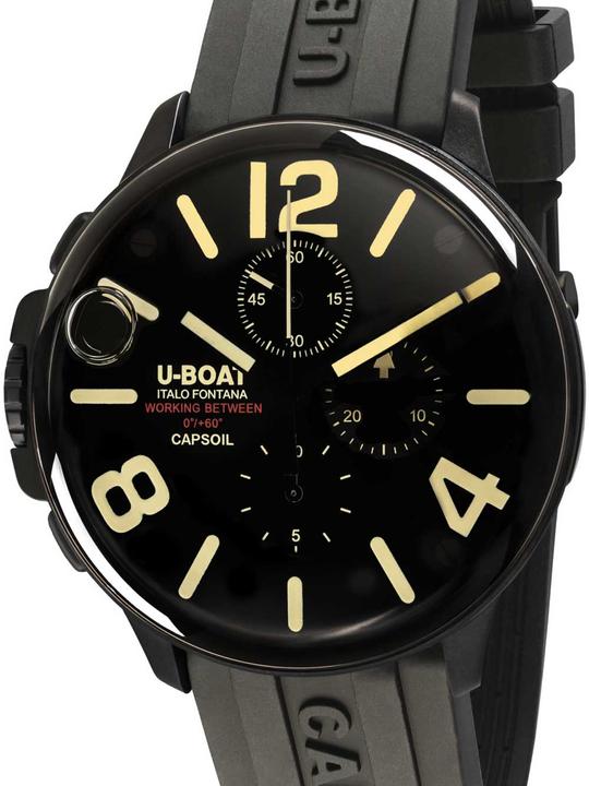 Immagine prodotto U-Boat 8109/D Capsoil Chrono DLC 45mm 10ATM (Cronografo)