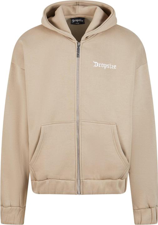 Dropsize Super Heavy Oversize Blank Zip Hoodie - 124661