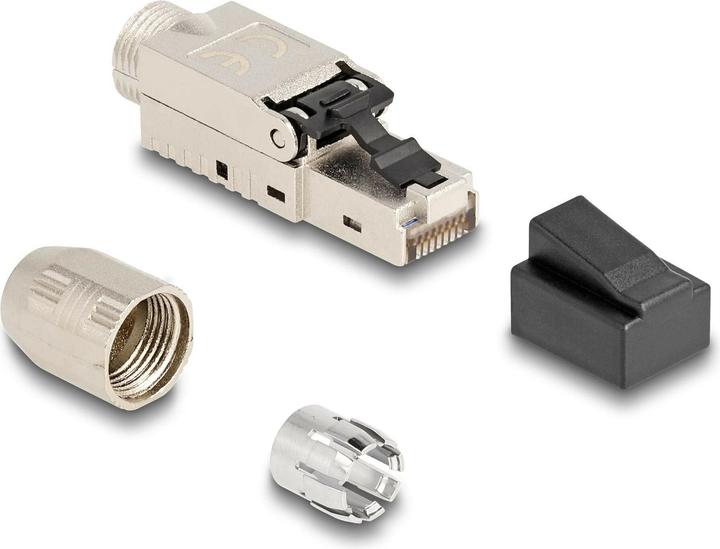 Delock RJ45 Cat.6A Feldmontage-Stecker (Netzwerkkabel Stecker)