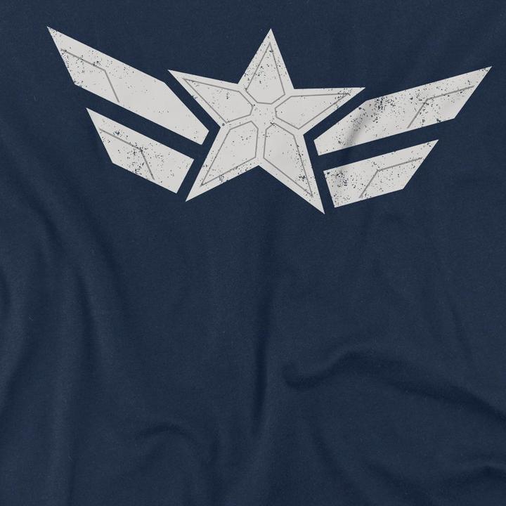 Actual product image Captain America Mens Star T-Shirt (XXL)
