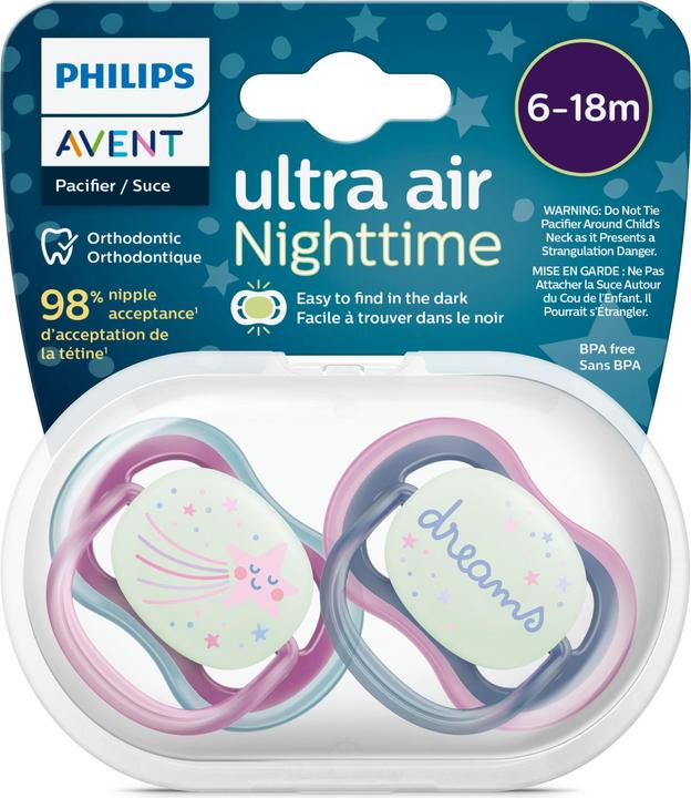 Image du produit Philips Avent Ultra air nighttime (2 x, 6 - 18 M.)