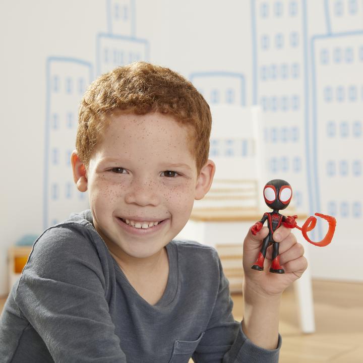 Produktbild Hasbro Spidey & Amazing Friends Hero Figuur - Miles Morales