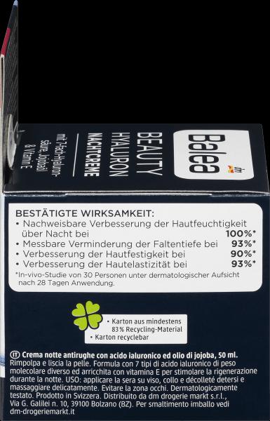 Image du produit dm Balea Crème de nuit Beauty Hyaluron (50 ml, Crème de nuit)