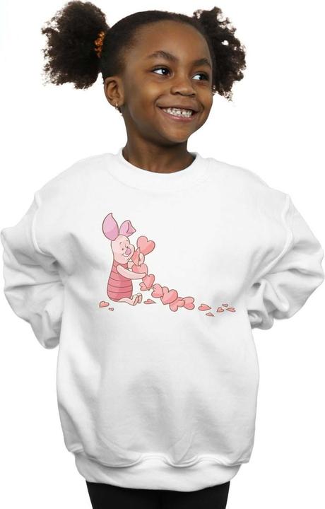 Immagine prodotto Disney Winnie The Pooh Piglet Chain Of Hearts Felpa Ragazze (116)
