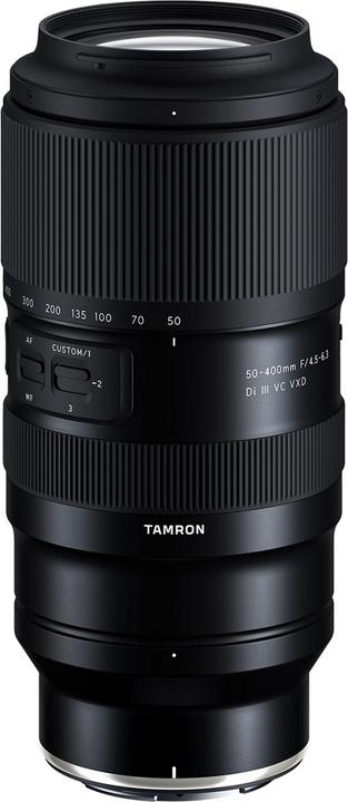 Actual product image Tamron 50-400mm F/4.5-6.3 Di III VC VXD Nikon Z (Nikon Z, full size)