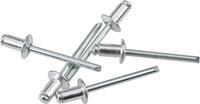 Produktbild kwb 407470 Blindniete (Ø x L) 4 mm x 10 mm Aluminium Aluminium Aluminium 50 St