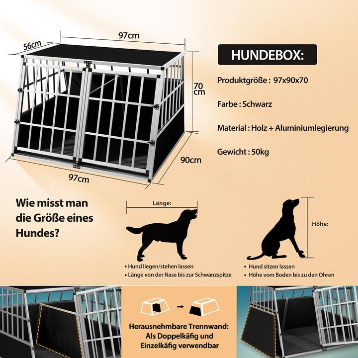 Immagine prodotto Cadoca Canile per cani (Cane, Chiusura di sicurezza)