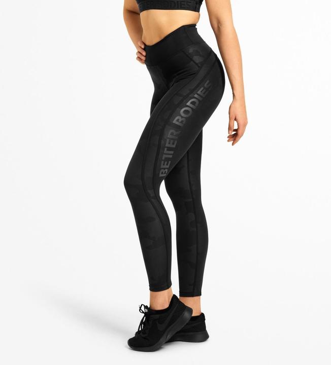 Actual product image Better Bodies Camo High Tights BLACK CAMO (XS)