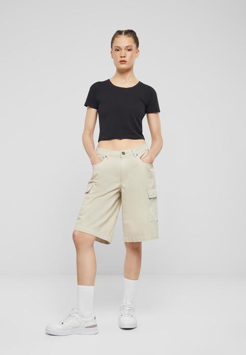 Actual product image Urban Classics Ladies Cotton Cargo Bermuda - 166853 (28)