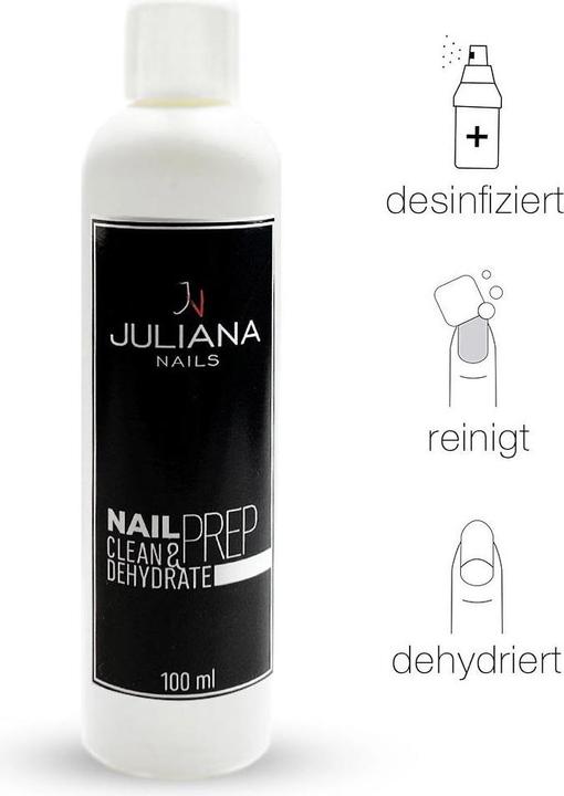 Actual product image Juliana Nails Prep Clean & Dehydrate (100 ml)