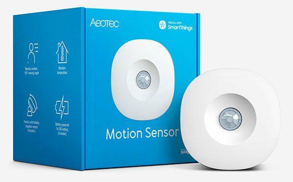 Image du produit Aeotec Capteur de mouvement Samsung SmartThings (40 m)