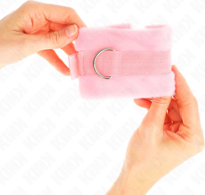 Image du produit Kink Beginner Poignets Fourrure Rose 30 X 7 cm