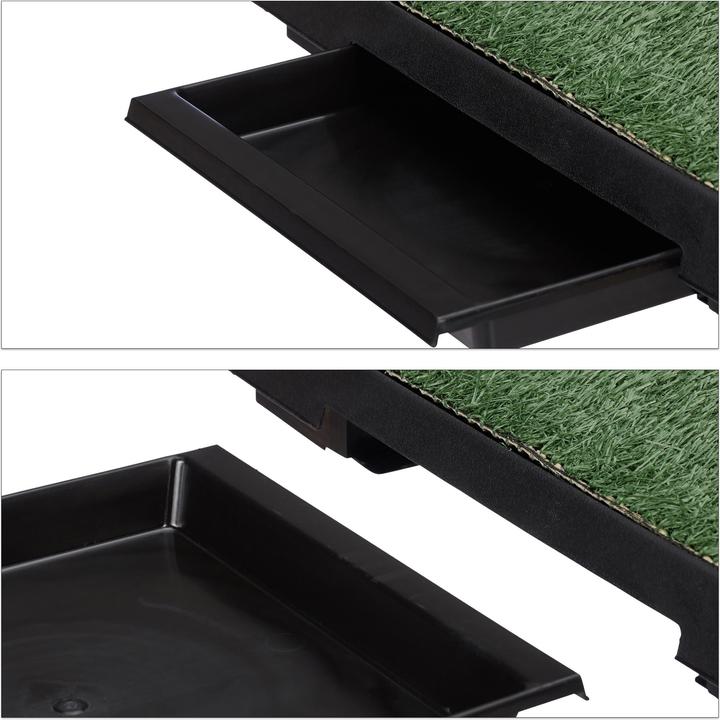Image du produit Relaxdays Toilettes pour chiens, bac à déchets (Chenil pour chiens)