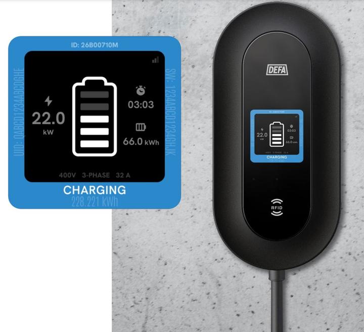 Immagine prodotto Defa Potenza (Tipo 2, 22 kW, 32 A, Cablato fisso)