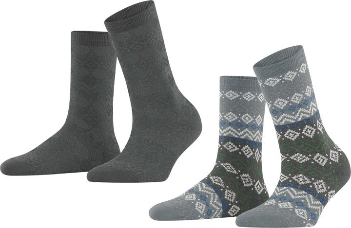 Image du produit Esprit Fair Isle 2-Pack Damen (lot de 2, 35 - 38)