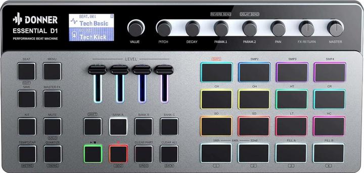 Image du produit Donner D1 - Automate perkusyjny Beat Machine