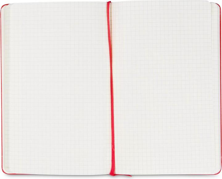 Actual product image Moleskine Notebook squared, hard cover (A5, Checked, Hardcover)