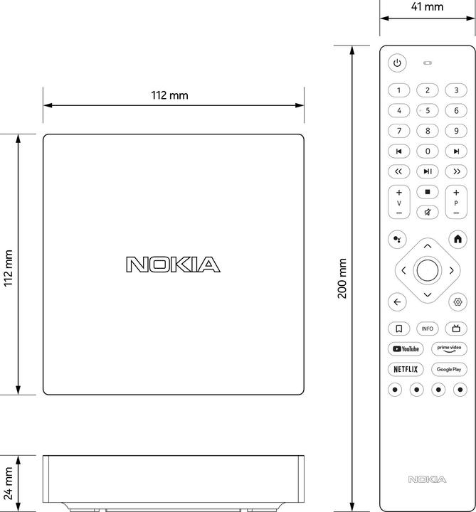 Actual product image Nokia Streaming box 8000 (8 GB, Android 10)