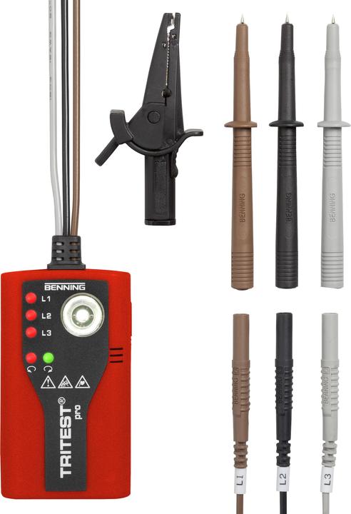Actual product image Benning TRITEST pro rotary field alignment (CAT III 300V)