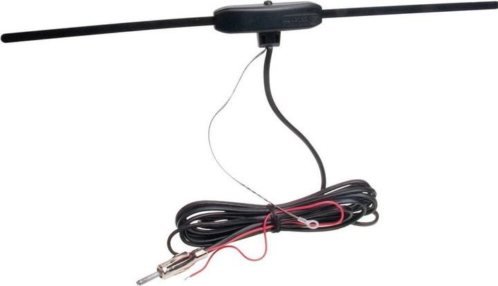 ACV Glass adhesive antenna AM/FM DIN(m) 12V external