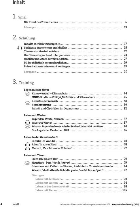 Produktbild Sachtexte erschliessen - Methodenkompetenz erlernen Klasse 9 und 10 (Deutsch, Dr. Gesine Heddrich, 2020)